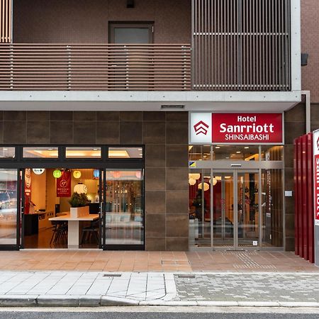 Hotel Sanrriott Shinsaibashi Osaka Dış mekan fotoğraf