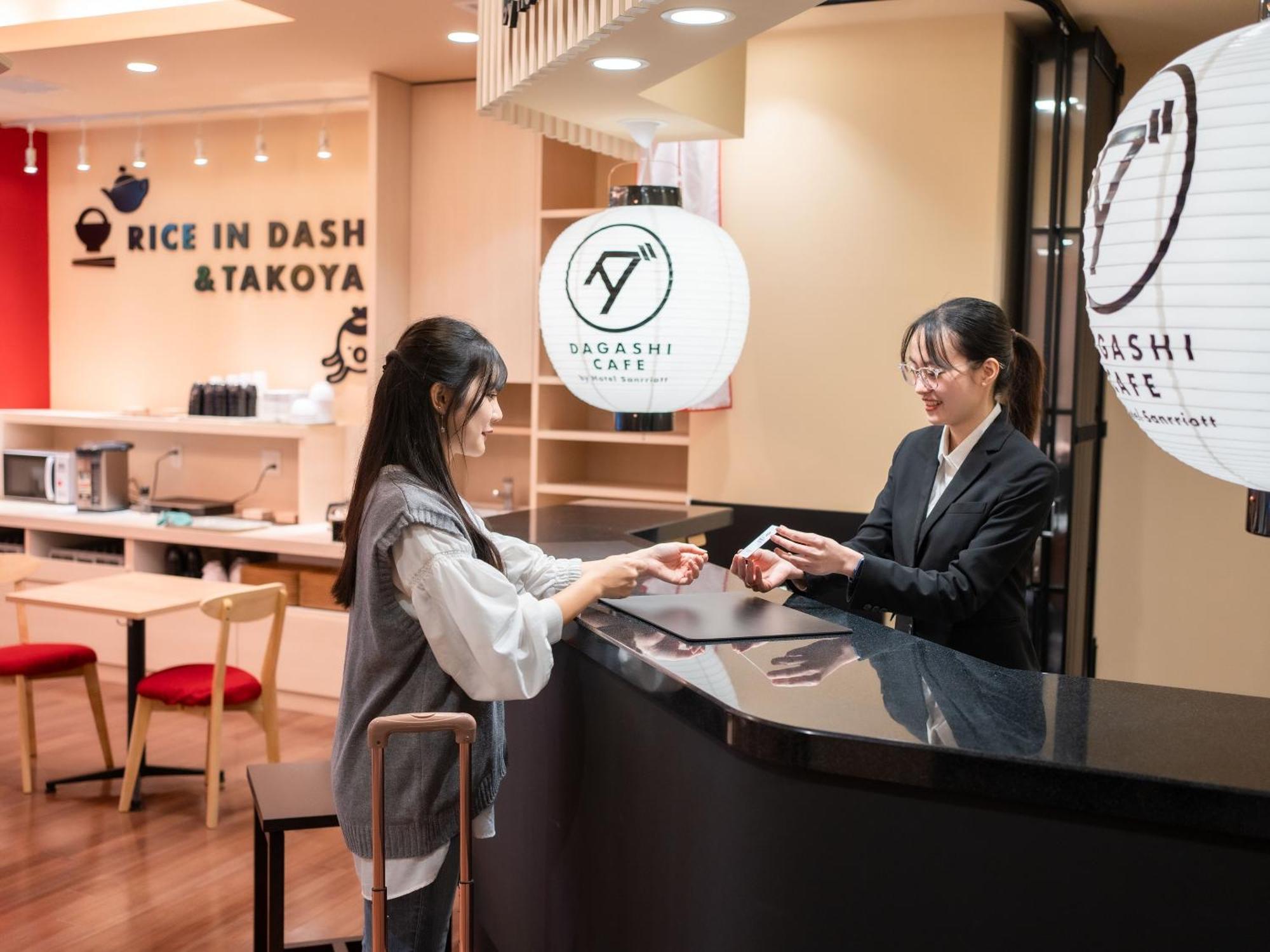 Hotel Sanrriott Shinsaibashi Osaka Dış mekan fotoğraf