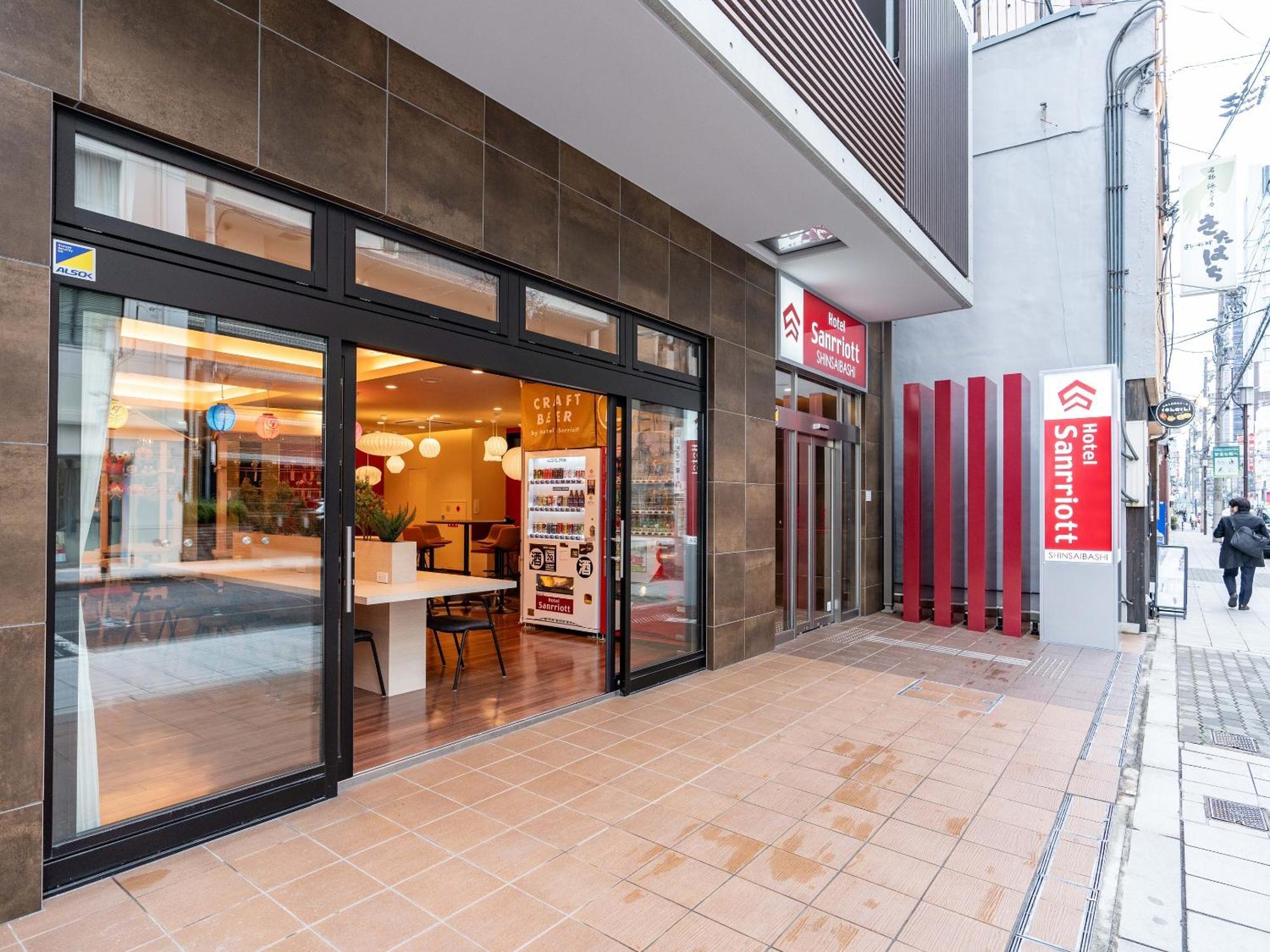 Hotel Sanrriott Shinsaibashi Osaka Dış mekan fotoğraf